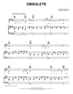 Obsolete von Regina Spektor (Download) 