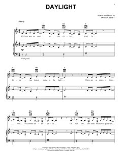 Daylight von Taylor Swift (Download) 