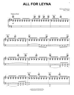 All For Leyna von Billy Joel (Download) 