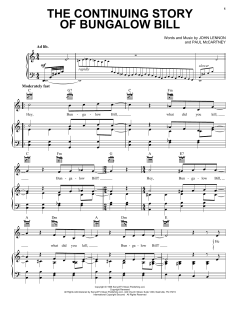 The Continuing Story Of Bungalow Bill von The Beatles (Download) 