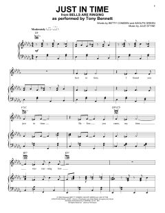 Just In Time von Tony Bennett (Download) 