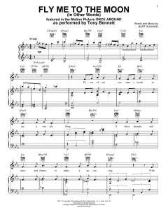 Fly Me To The Moon (In Other Words) von Tony Bennett (Download) 