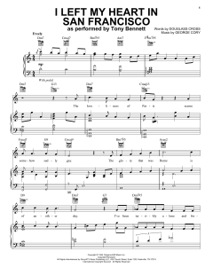 I Left My Heart In San Francisco von Tony Bennett (Download) 