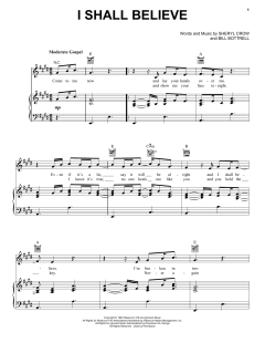 I Shall Believe von Sheryl Crow (Download) 