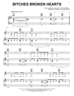 Bitches Broken Hearts von Billie Eilish (Download) 