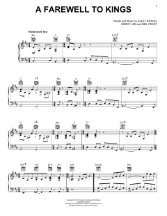 A Farewell To Kings von Rush (Download) 