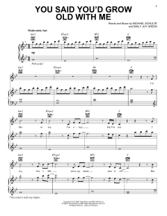 You Said You'd Grow Old With Me von Michael Schulte (Download) 