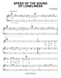 Speed Of The Sound Of Loneliness von John Prine (Download) 