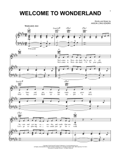 Welcome To Wonderland von Anson Seabra (Download) 