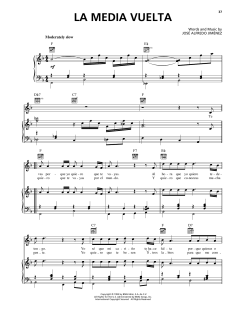 La Media Vuelta von Jose Alfredo Jimenez (Download) 
