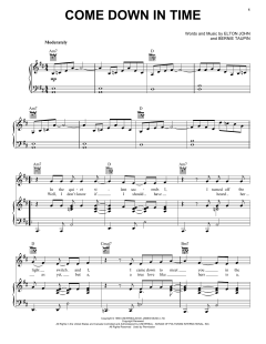 Come Down In Time von Sting (Download) 