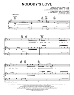 Nobody's Love von Maroon 5 (Download) 