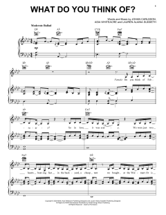 What Do You Think Of? von Johan Carlsson (Download) 