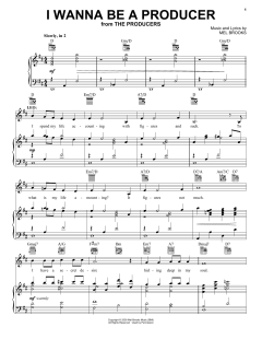 I Wanna Be A Producer von Mel Brooks (Download) 