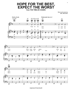 Hope For The Best, Expect The Worst von Mel Brooks (Download) 