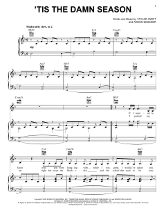'tis the damn season von Taylor Swift (Download) 