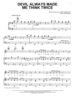 Devil Always Made Me Think Twice von Chris Stapleton (Download) 