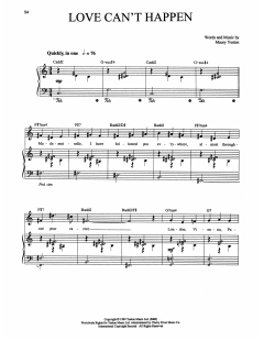 Love Can't Happen (Download) 