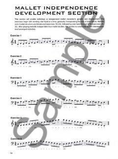 Four Mallet Independence For Marimba von Johnny Lee Lane 