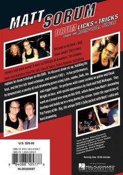 Drum Licks+Tricks From The Rock+Roll Jungle (Matt Sorum) 