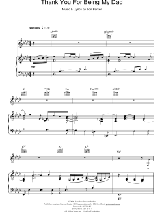 Thank You For Being My Dad von Jon Barker (Download) 