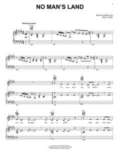 No Man's Land von Billy Joel (Download) 