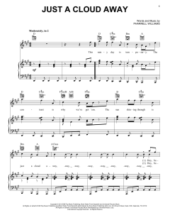 Just A Cloud Away von Pharrell Williams (Download) 