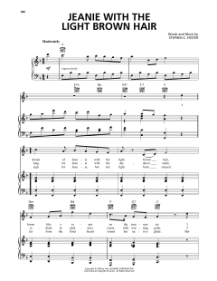 Jeanie With The Light Brown Hair (Download) 