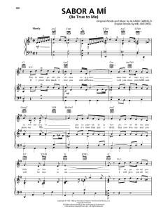 Sabor A Mi (Be True To Me) von Doris Day (Download) 