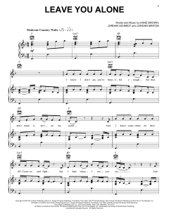 Leave You Alone von Kane Brown (Download) 