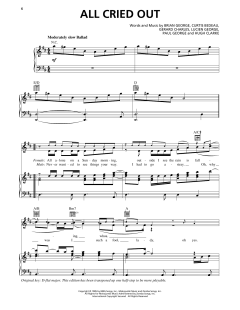 All Cried Out (feat. 112) von Allure (Download) 