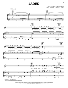 Jaded von Miley Cyrus (Download) 