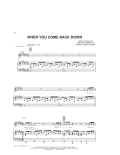 When You Come Back Down von Nickel Creek (Download) 