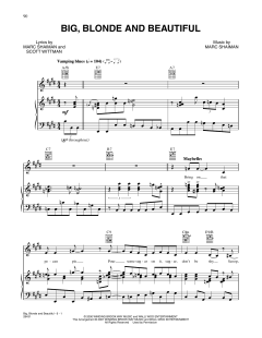 Big, Blonde And Beautiful von Marc Shaiman (Download) 