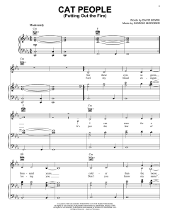 Cat People (Putting Out The Fire) von David Bowie (Download) 