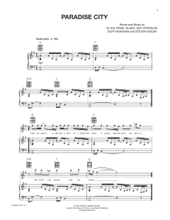 Paradise City von Guns N' Roses (Download) 