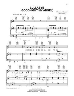 Lullabye (Goodnight, My Angel) von Billy Joel (Download) 