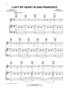 I Left My Heart In San Francisco von Tony Bennett (Download) 