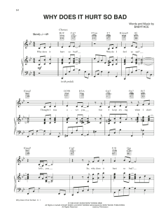 Why Does It Hurt So Bad von Whitney Houston (Download) 