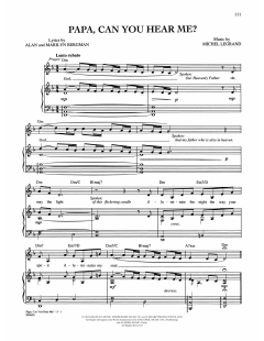 Papa, Can You Hear Me? von Barbra Streisand (Download) 