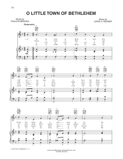O Little Town Of Bethlehem von Lewis H. Redner (Download) 