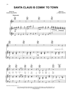 Santa Claus Is Comin' To Town von Haven Gillespie (Download) 