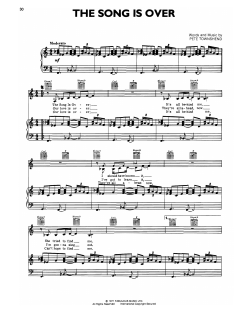 The Song Is Over von The Who (Download) 