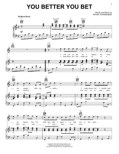 You Better You Bet von The Who (Download) 