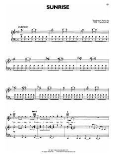 Sunrise von The Who (Download) 