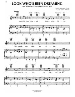 Look Who's Been Dreaming von Harold Arlen (Download) 