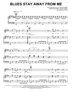 Blues Stay Away From Me von Henry Glover (Download) 