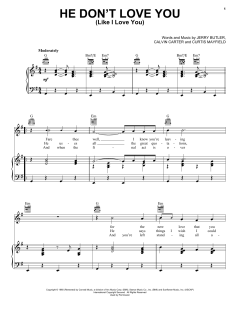 He Don't Love You (Like I Love You) von Jerry Butler (Download) 