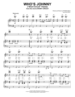 Who's Johnny ("Short Circuit" Theme) von Peter Wolf (Download) 