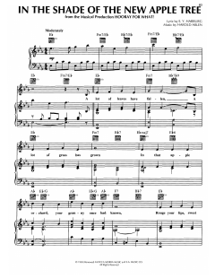 In The Shade Of The New Apple Tree von Harold Arlen (Download) 